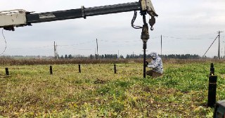 Установка винтовых свай Коркино цена от 3139 руб.