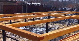 Пол на винтовых сваях Коркино цена от 15692 руб.
